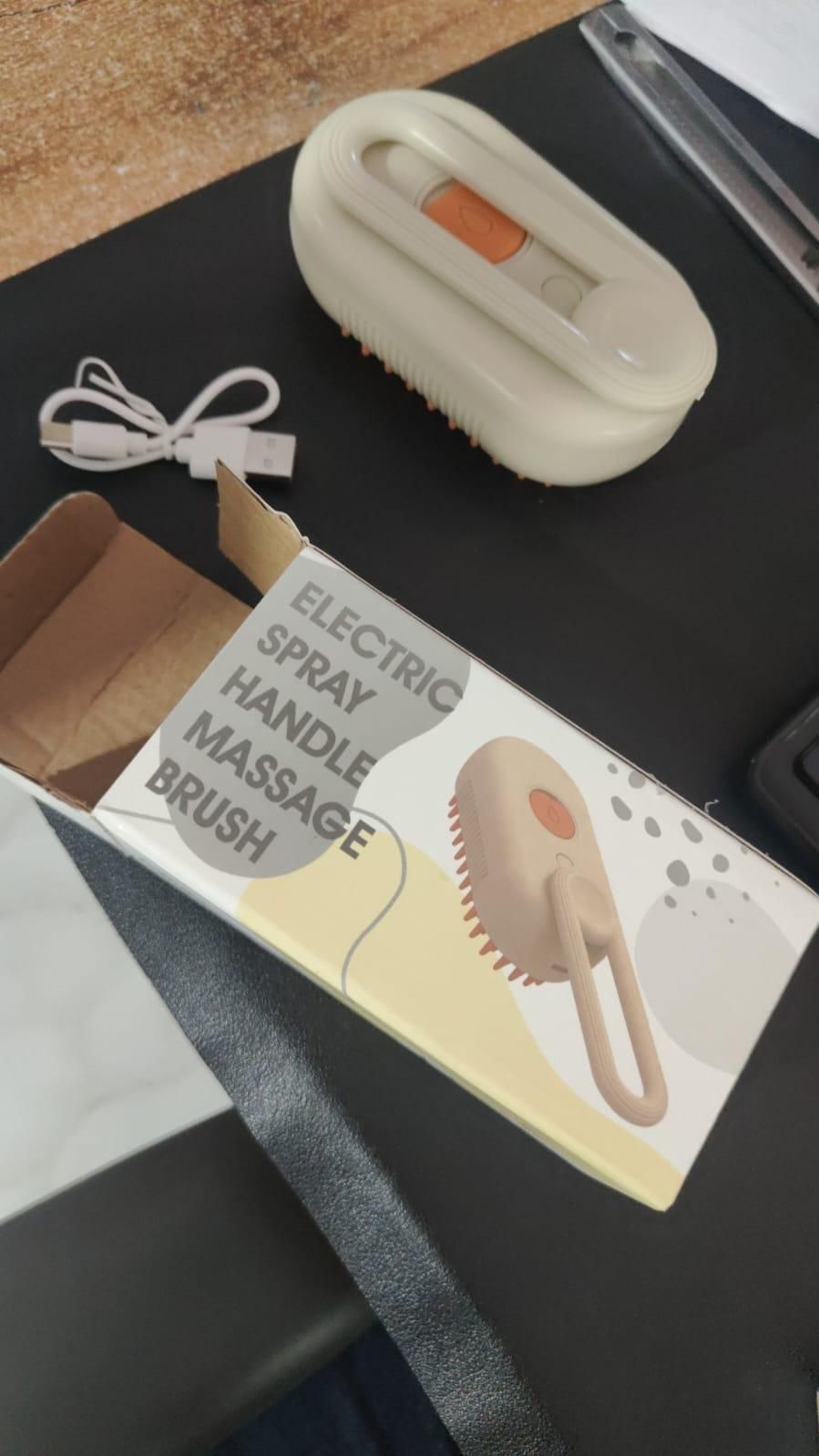 Fur remover Water steam brush