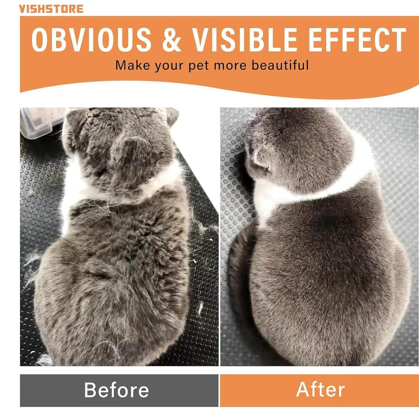 Fur remover Water steam brush