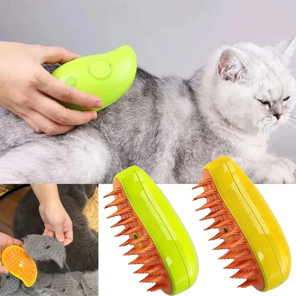 Mango Fur remover Water Steam Brush